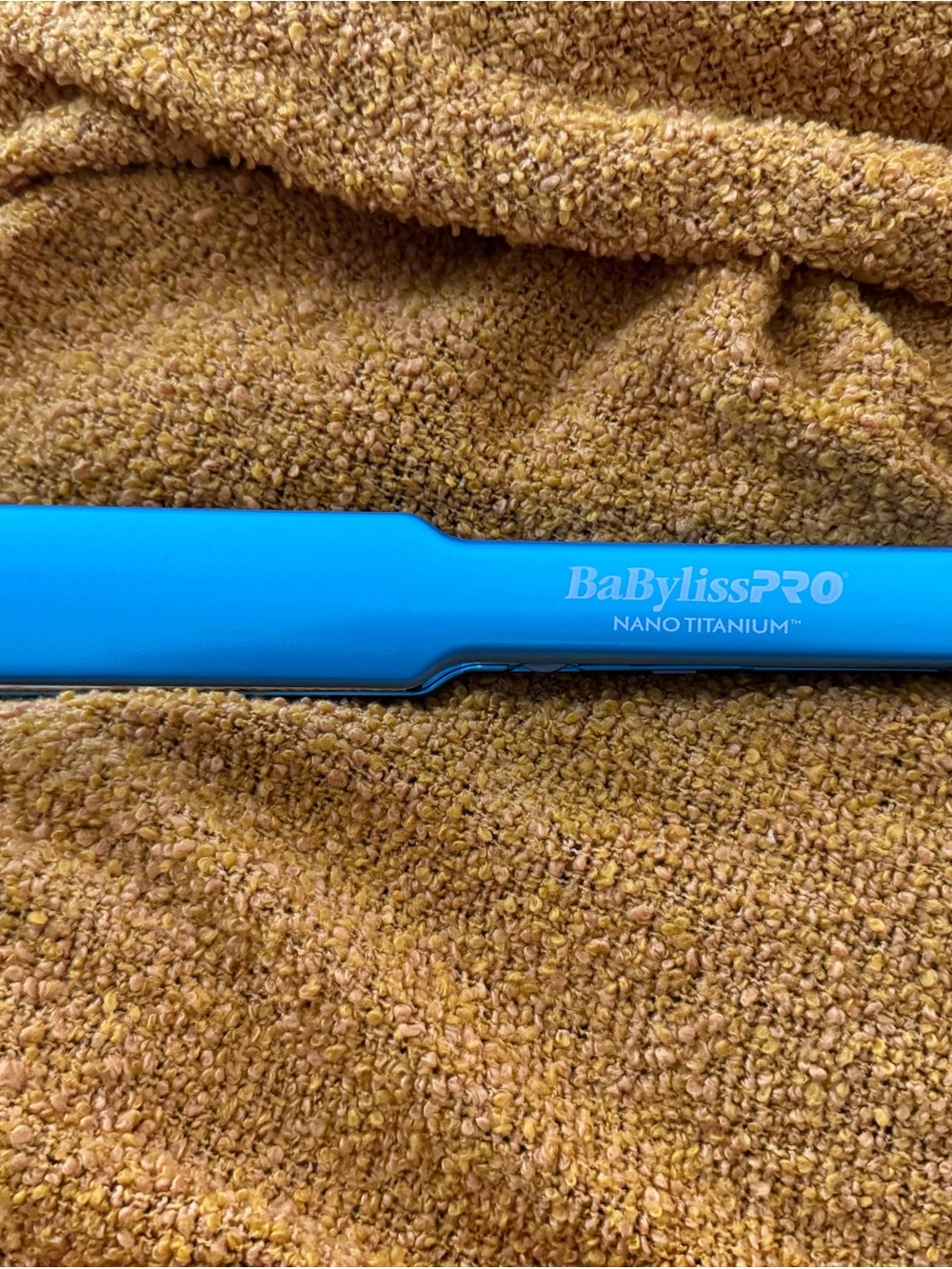 BaByliss Blue Nano Titanium Hair Straightener